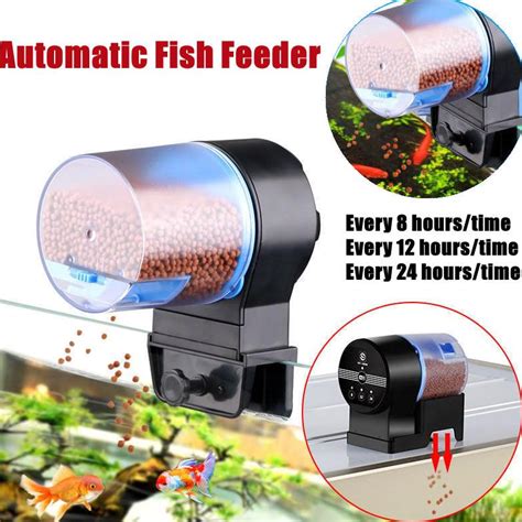 Jual Automatic Fish Feeder Auto Fish Food Pemberi Makan Ikan