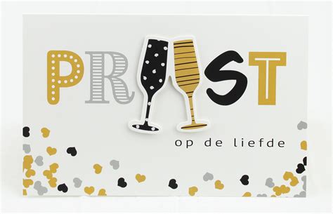 Adios Applicatiekaart Proost Op De Liefde Wenskaarten Groothandel