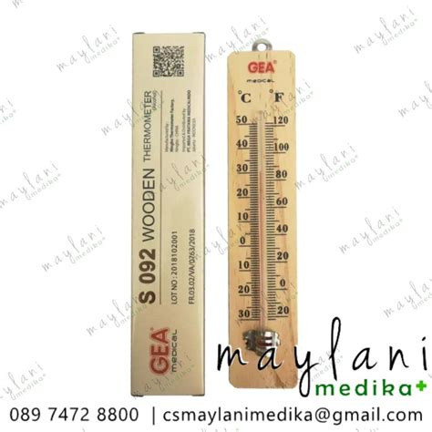 Jual GEA THERMOMETER RUANGAN KAYU TERMOMETER KAYU TERMOMETER KAMAR