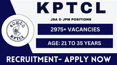 KPTCL Recruitment 2024 2975 Vacancies Check Eligibility Details