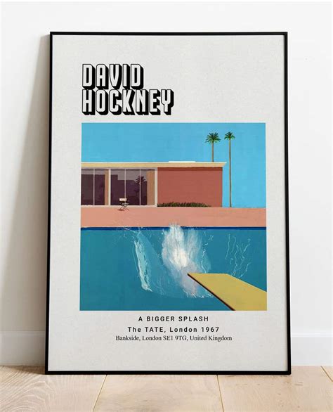 Mauvais Pour La Sant La Pr Vention Mouvement A Bigger Splash Hockney