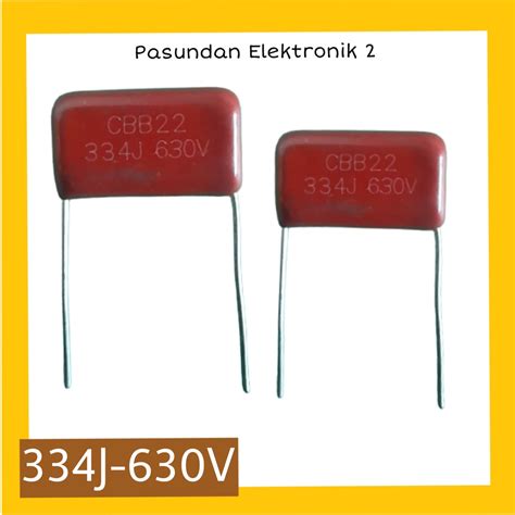 Jual Kapasitor Milar Capacitor Mylar Generik J V Shopee Indonesia