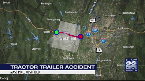 Mass Pike In Westfield Reopens After Accident Involving 2 Tractor