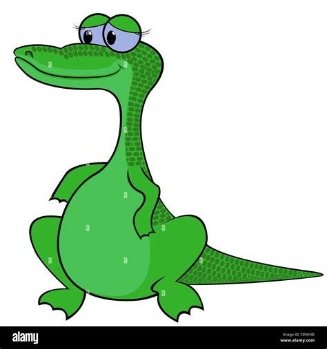 Crocodile Cartoon Banque D Images Vectorielles Alamy