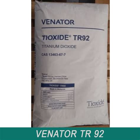 Venator TR92 Titanium Dioxide Hdpe Bag 25 Kg At Rs 282 Kg In Greater