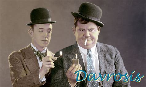 Laurel and Hardy colorized by Davrosis on DeviantArt