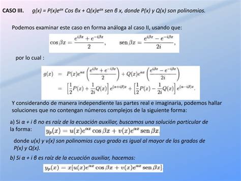 Coeficientes Indeterminados Ppt