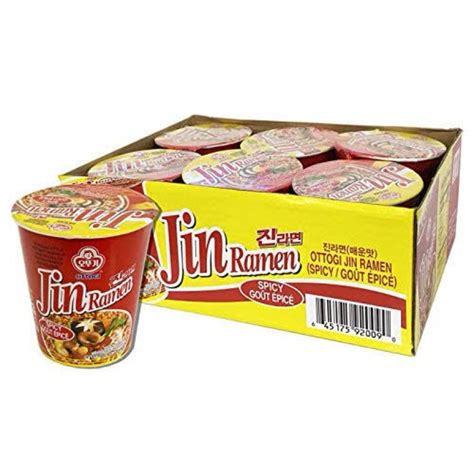 Ottogi Jin Ramen Cup Noodles 65g 6 Cups Shopee Philippines