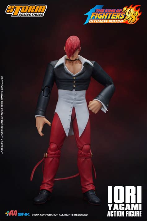 King Of Fighters Iori Yagami Figure By Storm Collectibles The