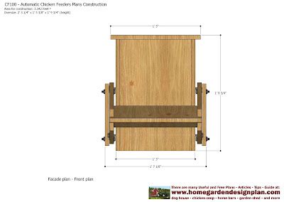 Home Garden Plans Cf Automatic Chicken Feeder Plans Construction