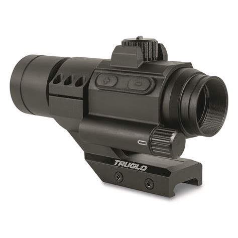 Truglo Tru Tec Micro X Mm Red Dot Sight Moa Reticle Red