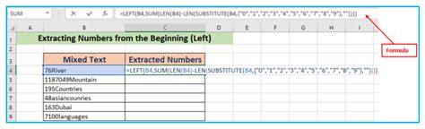 How To Extract Numbers From String Excel 3 Different Ways