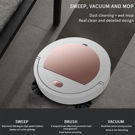 Buy Pa Self Navigated Rechargeable Smart Robot Vacuum Cleaner Mop