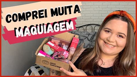 GASTEI TODO MEU DINHEIRO EM MAQUIAGENS COMPRINHAS DE MAQUIAGEM YouTube