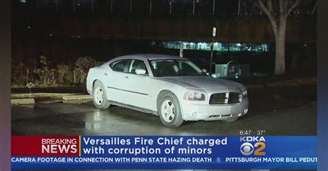 Versailles Pa Fire Chief Arrested Having Sex With Minor Firefighter