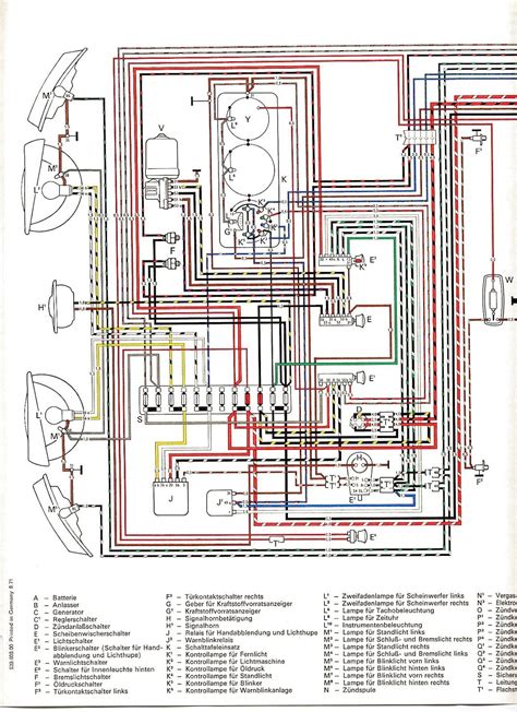 Diagrama Electrico Del Vocho Vw Air Cooled Sistemas Electri