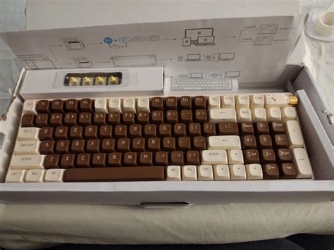 Royalaxe X Protoarc R Wireless Mechanical Keyboard Hot Swappable Wired Bl