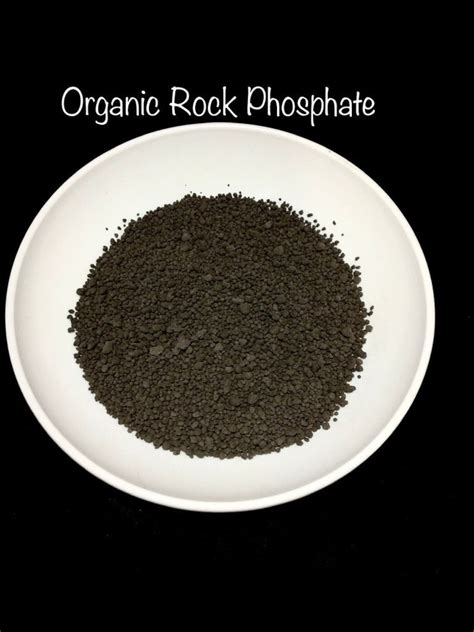 Rock Phosphate Organic Fertilizer Soil Amendment / Organic Gardening ...