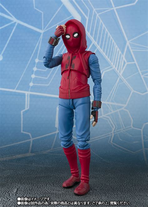 S H Figuarts Spider Man Homecoming Homemade Suit Ver TAMASHII WEB