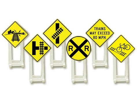 Railroad Crossing Signs