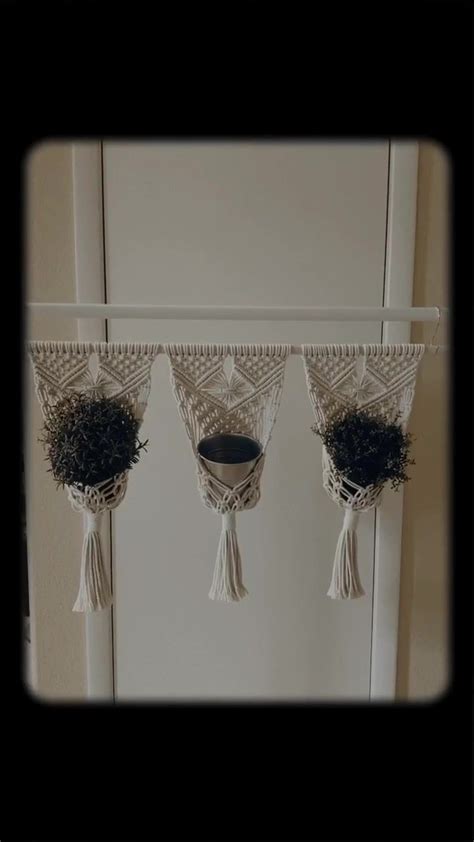 Tiktok Knotty By Nature Fiber Artist Macrame Plant Hanger Macrame