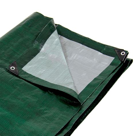 Wolf Tarpaulin Heavy Duty Green Builders Waterproof Ground Sheet Tarp