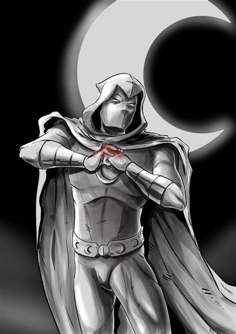 drawing moon knight 4