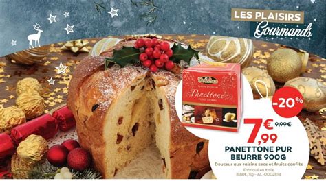 Promo Panettone Pur Beurre G Chez Cabesto Icatalogue Fr