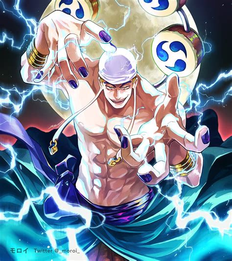 モロイMoroi Illustrator on Twitter エネルの誕生日を記念して描きました Enel from One