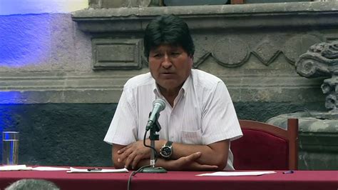 Evo Morales dice estar dispuesto a volver a Bolivia Vídeo Dailymotion