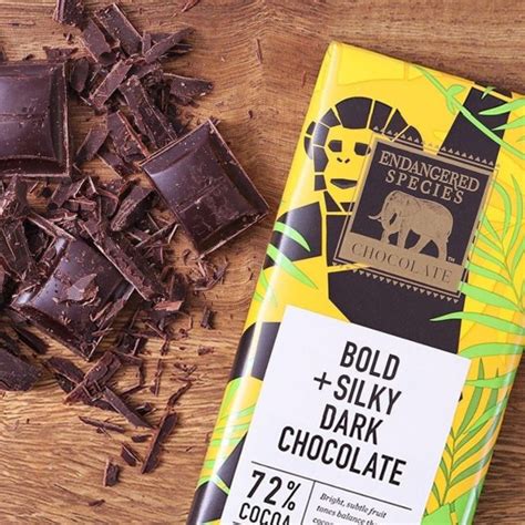 Endangered Species Dark Chocolate Bars Reviews Vegan Varieties