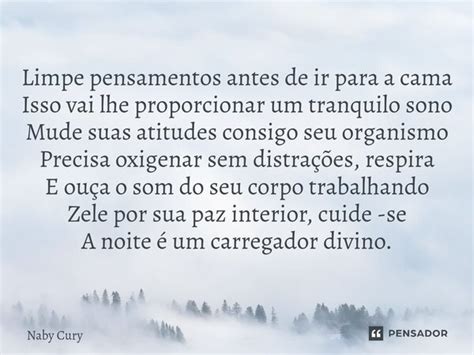 ⁠limpe Pensamentos Antes De Ir Para A Naby Cury Pensador