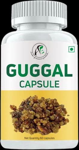 Guggal Capsule Herbal Guggul Capsules Packaging Type Dibbi Packaging