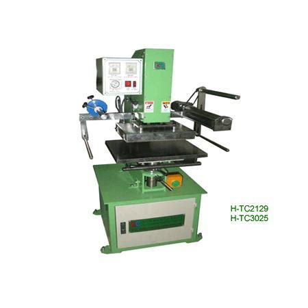 Pneumatic Hot Stamping Machine H Tc Kc China Manufacturer Plate Making Printing
