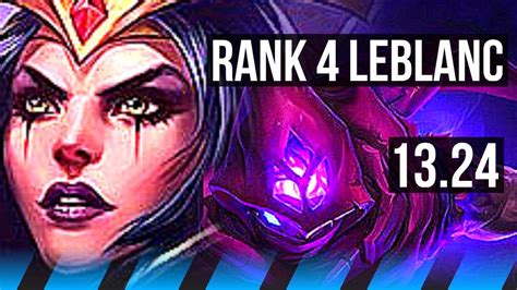 Leblanc Vs Malzahar Mid Rank Leblanc Rank Kr