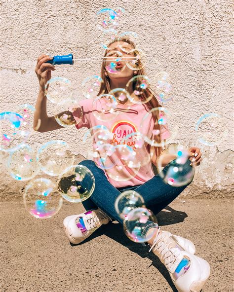 Soap Bubbles Creative Photography Photoshoot Candy Photoshoot