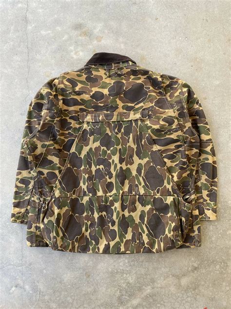 Vintage Carhartt Duck Camo Hunting Jacket Camoretro