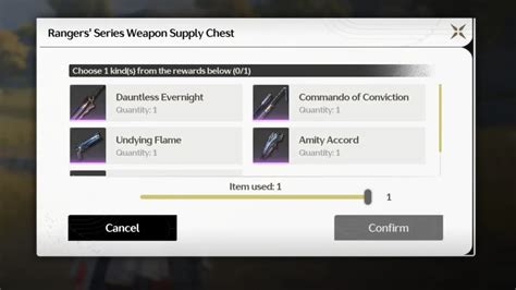 Wuthering Waves Rangers Series Weapon Supply Chest Which Weapon