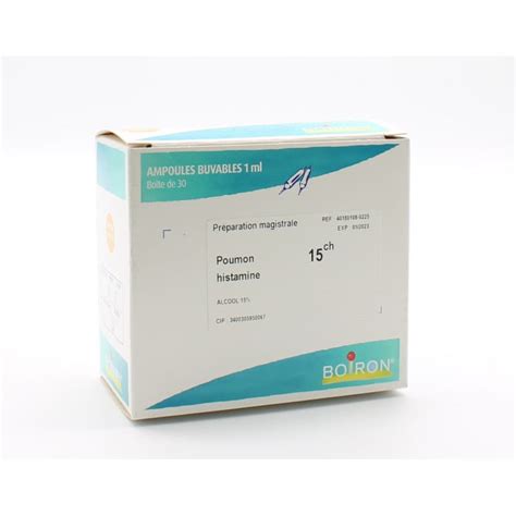 Boiron Disci Lumbales Ch Ampoules Buvables X Ml Univers Pharmacie