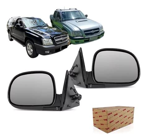 Retrovisor Elétrico S10 Blazer 1999 2000 2001 2002 Par Parcelamento