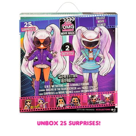 Lol Surprise Omg Movie Magic Gamma Babe Fashion Doll With Surprises L O L Surprise
