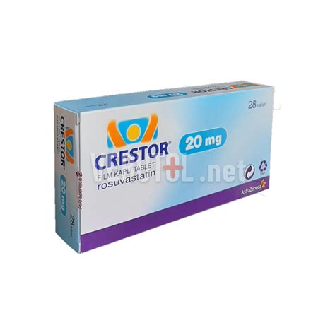 Крестор 20мг . / Crestor 20mg- понижава нивата на холестерол.