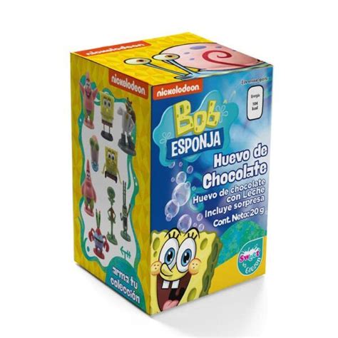 Huevo De Chocolate De Leche Bob Esponja G Global Market