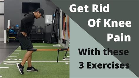 Stop Knee Pain 3 Exercises To Reduce Knee Pain Youtube