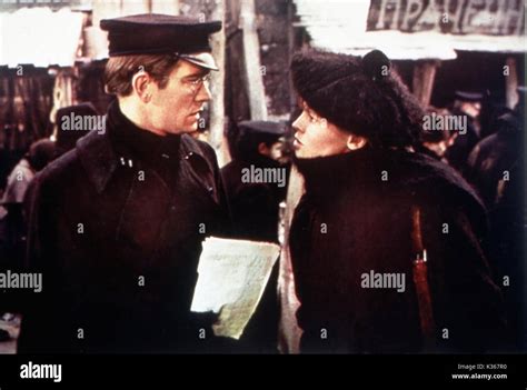 Doctor Zhivago Tom Courtenay Julie Christie Date 1965 Stock Photo Alamy