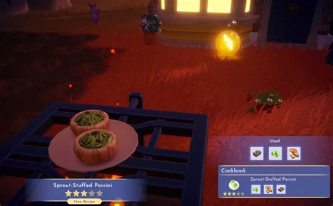 Sprouts-Stuffed Porcini - Disney Dreamlight Valley Guide - IGN