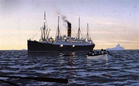 Carpathia To The Rescue Painting By Ken Marschall Rms Titanic Rms