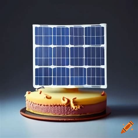 Solar Panel Cake Design On Craiyon