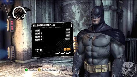 Batman Arkham Asylum Extreme Combat Challenge Intensive Treatment And