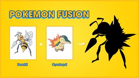 Pokemon Fusion Beedrill Cyndaquil Pokemon Infinite Fusion YouTube